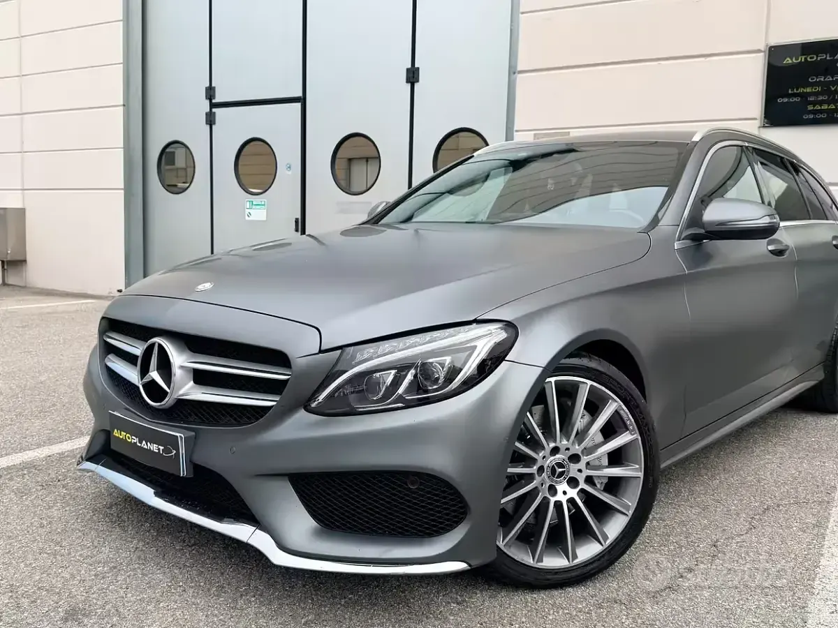 Usata Mercedes C250 Premium 204 CV (150 kW) 2017 Grigio Station wagon