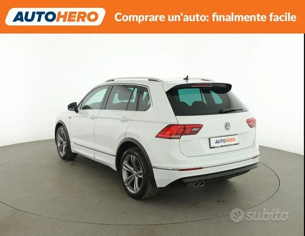 Usata VW Tiguan Sportline 150 CV (110 kW) 2019 Bianco SUV