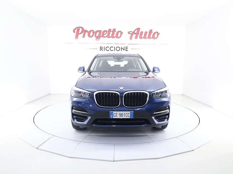Usata BMW X3 Advantage 190 CV (139 kW) 2021 Phytonic blue metallic SUV
