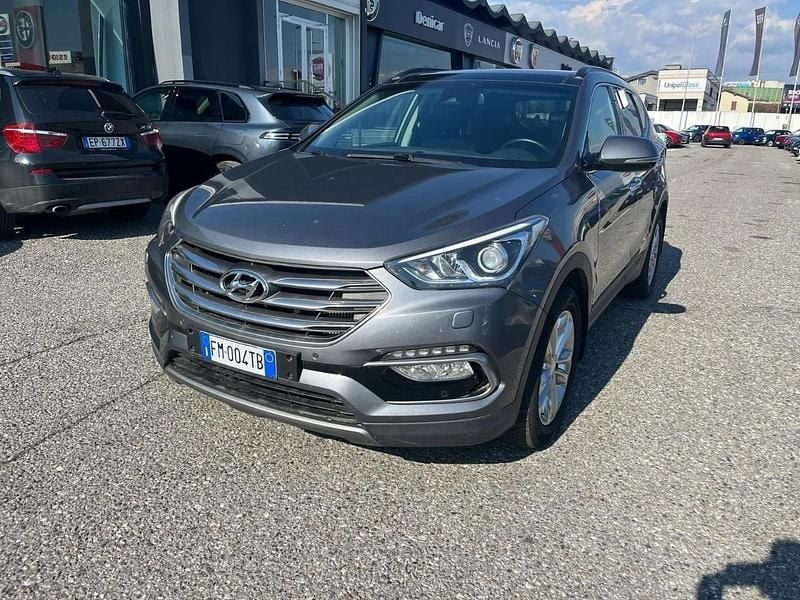 Grigio Usata 2017 Hyundai Santa Fe Style SUV | 17.990 € - Immagine 1/4