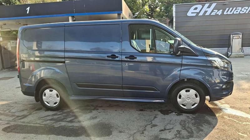 Usata Ford Transit Custom 131 CV (96 kW) 2018 Blu/azzurro Furgone