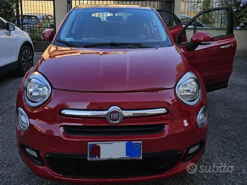 Usata Fiat 500X 95 CV (69 kW) 2017 Rosso SUV