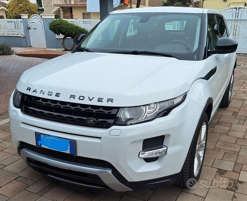 Usata Land Rover Range Rover evoque 2015 Bianco SUV