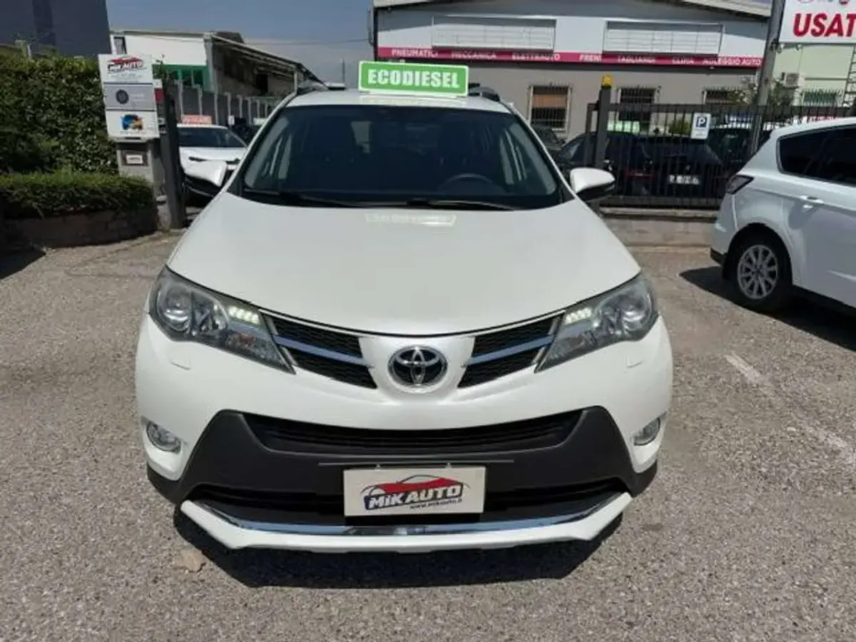 Usata Toyota RAV4 Edition 150 CV (110 kW) 2015 Bianco perla SUV