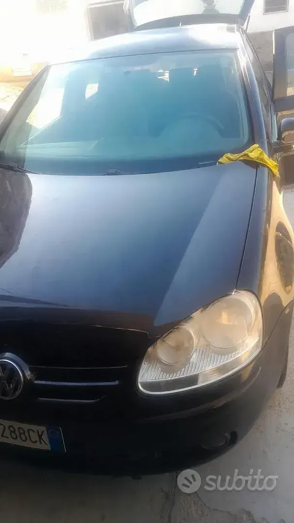 Usata VW Golf 105 CV (77 kW) 2008 Nero Monovolume