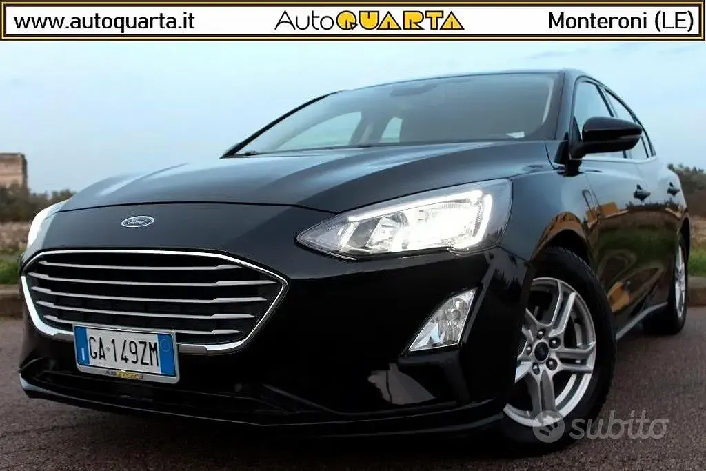 Usata Ford Focus 120 CV (88 kW) 2020 Nero Berlina