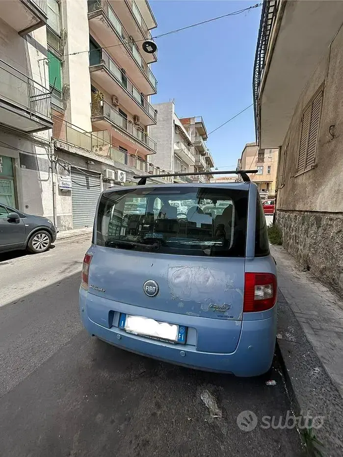 Usata Fiat Multipla 103 CV (75 kW) 2008 Bluazzurro Monovolume