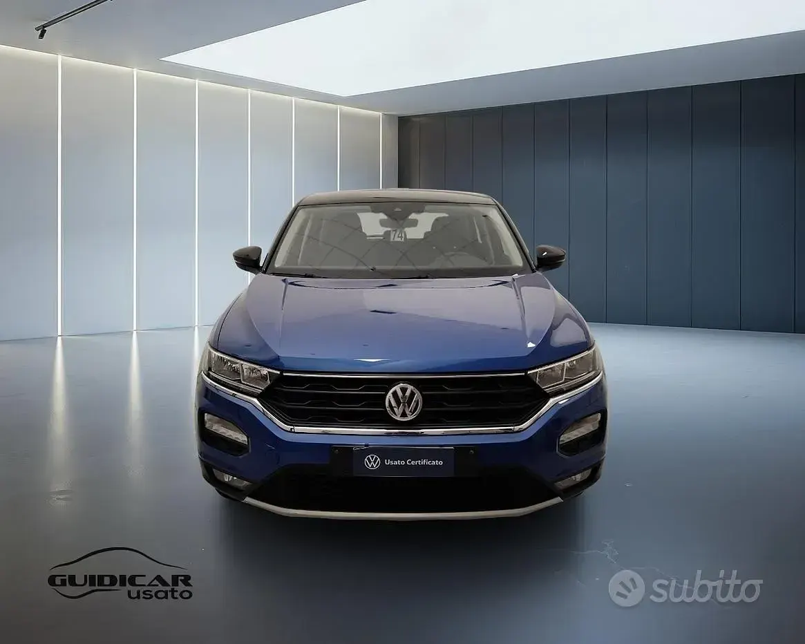 Usata VW T-Roc Style 116 CV (85 kW) 2019 Bluazzurro SUV