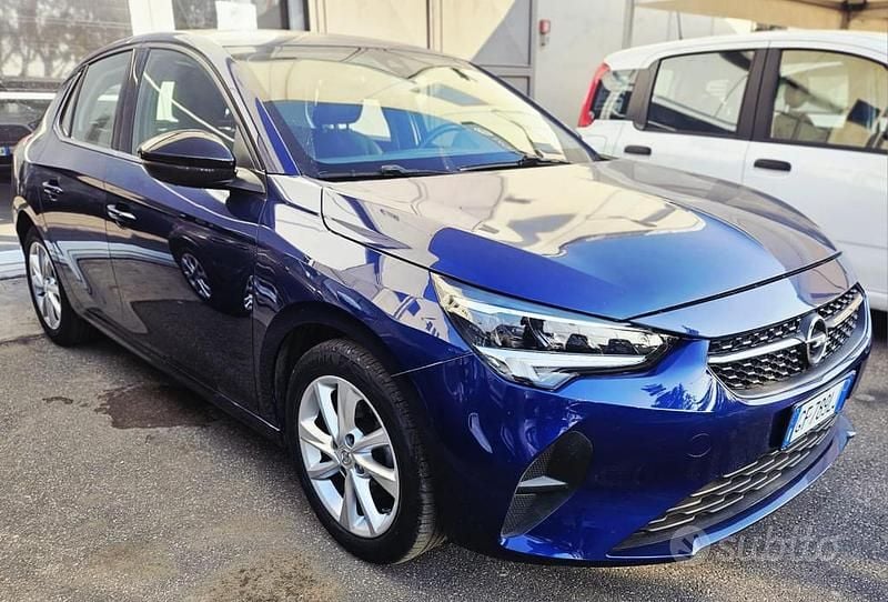 Usata Opel Corsa Elegance 75 CV (55 kW) 2021 Blu Utilitaria