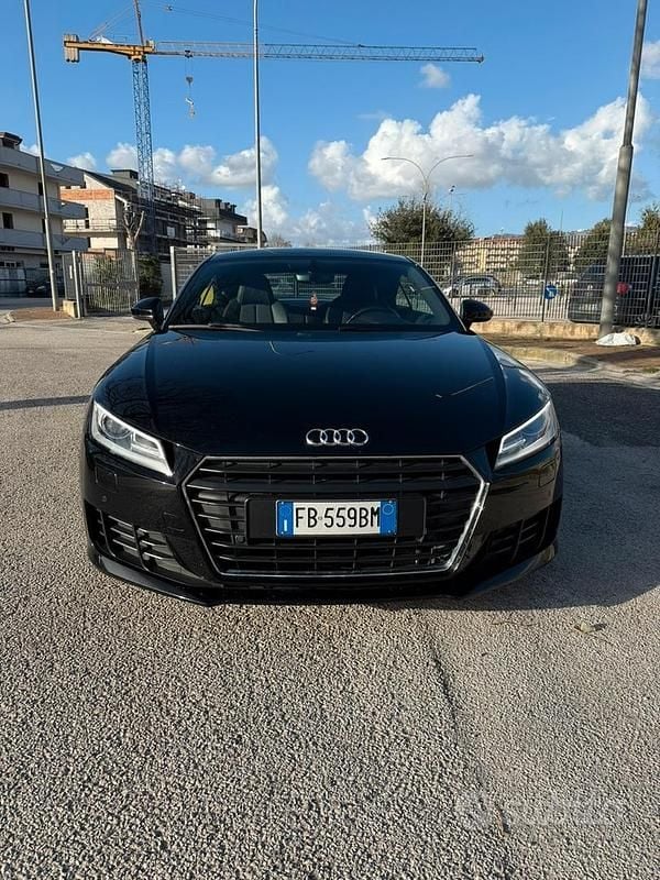Usata Audi TT S-Line 184 CV (135 kW) 2015 Nero Coupé