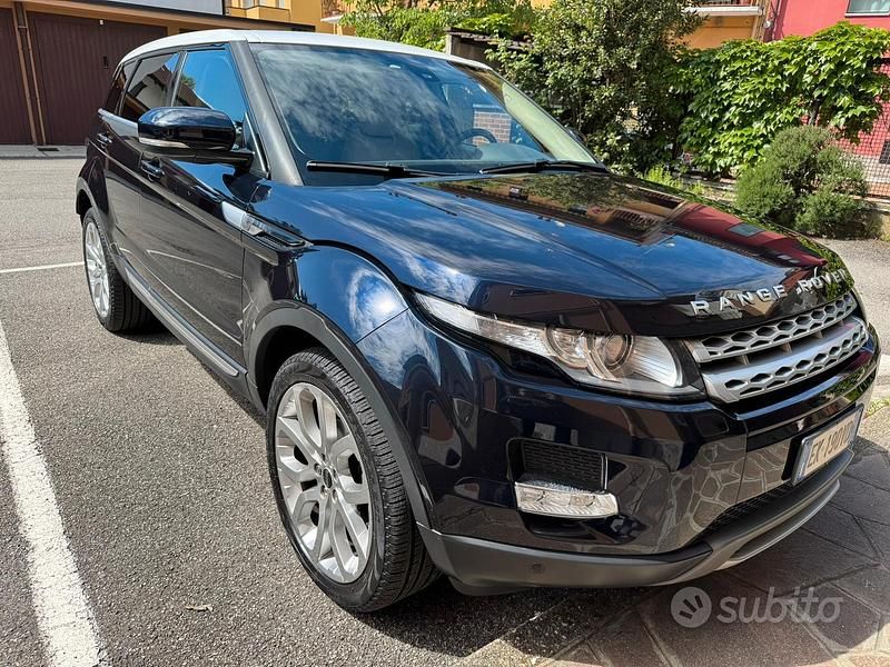 Usata Land Rover Range Rover evoque 150 CV (110 kW) 2012 Blu SUV