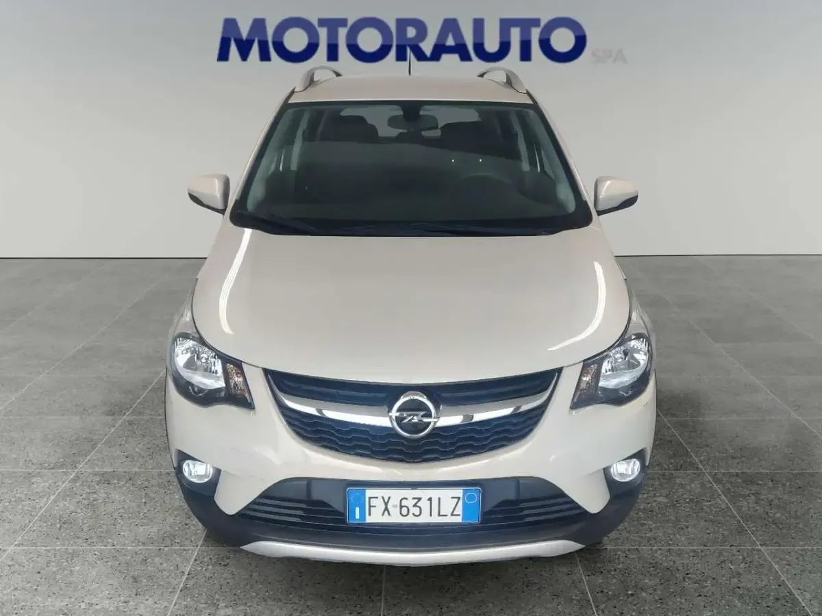 Usata Opel Karl Rocks S 73 CV (53 kW) 2019 Beige Utilitaria
