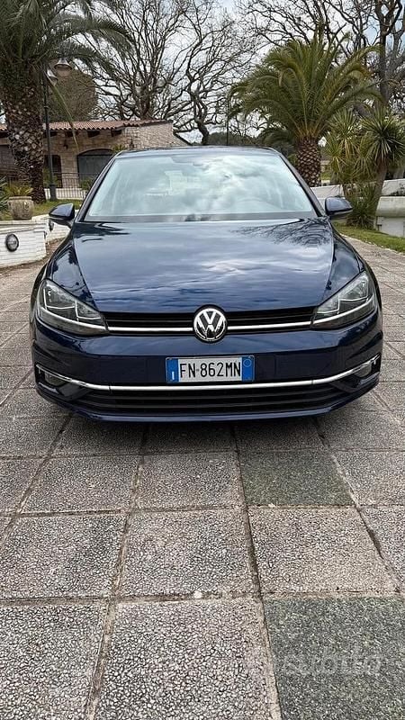 Usata VW Golf VII Executive 116 CV (85 kW) 2018 Blu Berlina