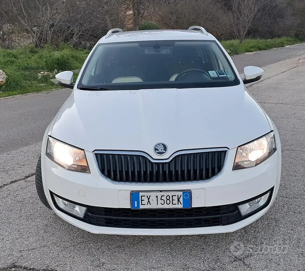 Usata Skoda Octavia Ambition 105 CV (77 kW) 2014 Bianco Station wagon