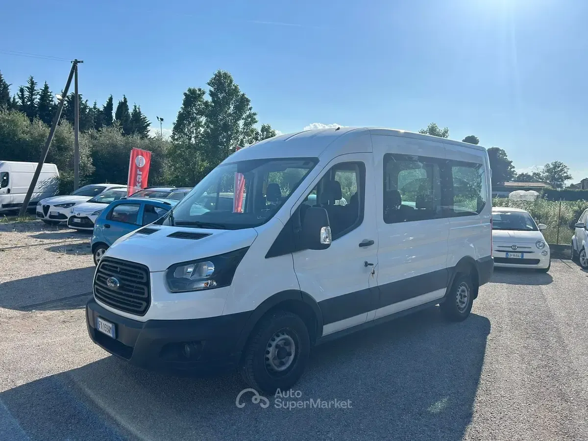Usata Ford Transit 131 CV (96 kW) 2019 Bianco Monovolume