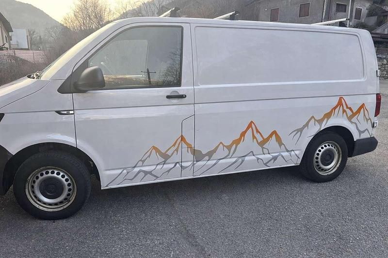 Usata VW Transporter 150 CV (110 kW) 2018 Bianco Furgone