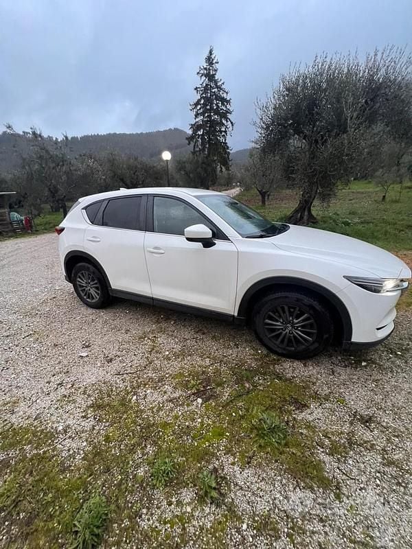 Usata Mazda CX-5 150 CV (110 kW) 2019 Bianco SUV