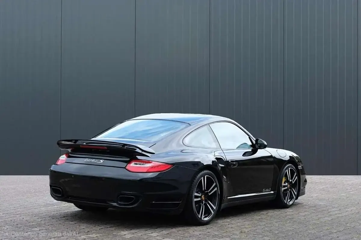 Usata Porsche 997 Turbo 530 CV (389 kW) 2012 Nero Coupé