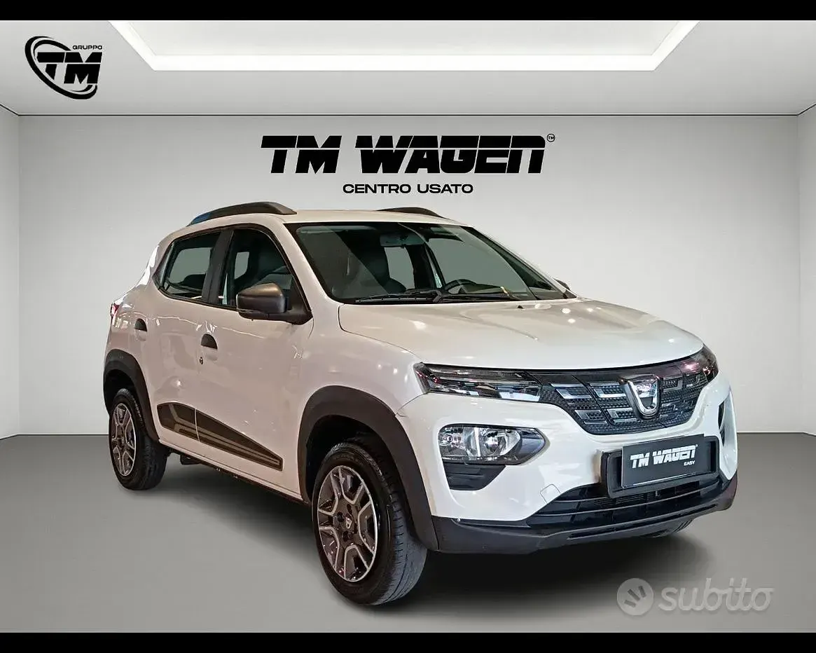 Usata Dacia Spring Comfort 18 kW (25 CV) 2021 Bianco Utilitaria