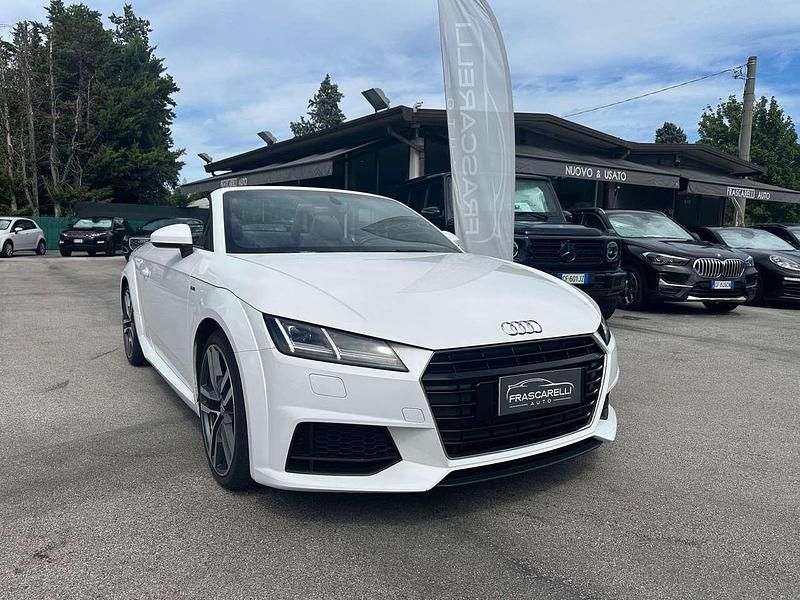 Usata Audi TT Roadster S-Line 179 CV (131 kW) 2017 Bianco Cabrio