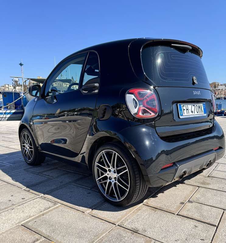 Usata Smart ForTwo Coupé Brabus 109 CV (80 kW) 2017 Nero Coupé