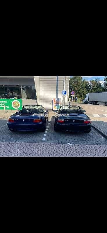 Usata BMW Z3 140 CV (102 kW) 1996 Blu/azzurro Cabrio