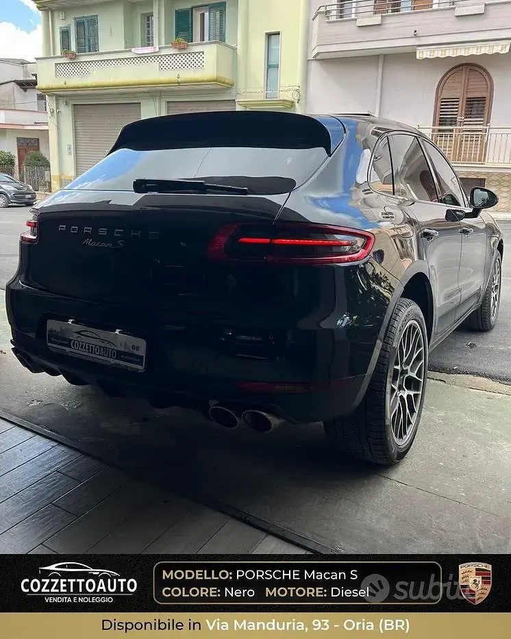 Usata Porsche Macan 250 CV (183 kW) 2017 Nero SUV
