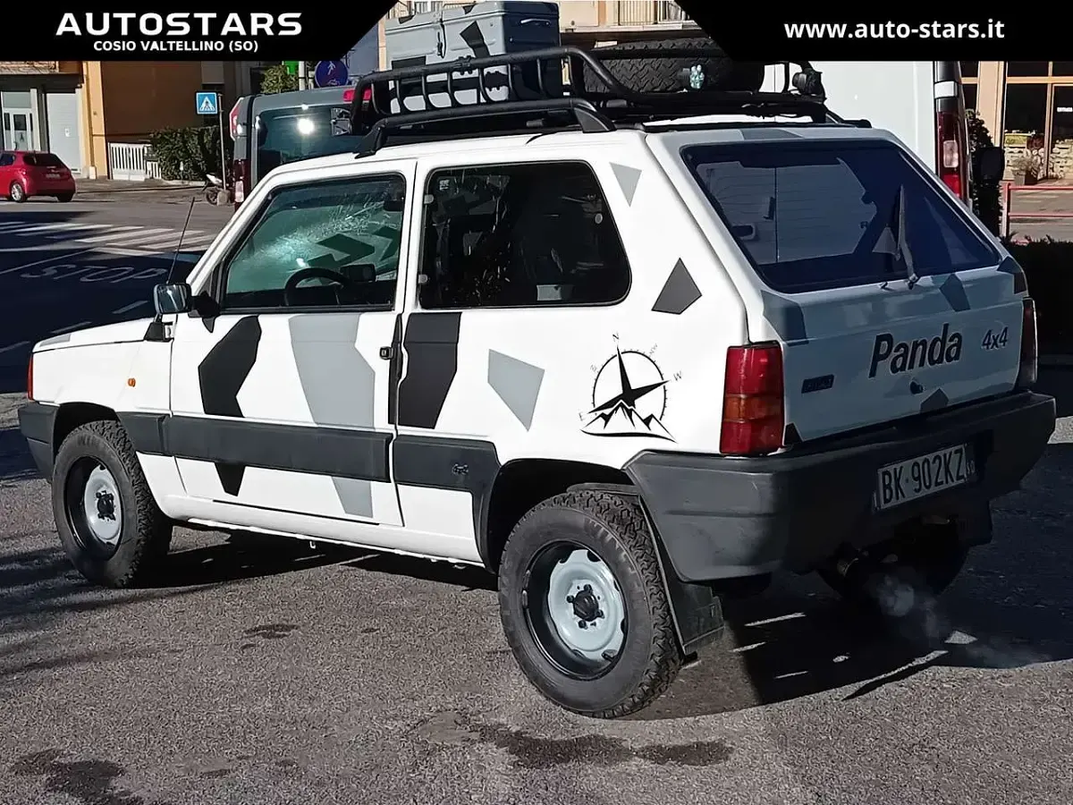 Usata Fiat Panda 4x4 Trekking 54 CV (39 kW) 2000 Bianco Utilitaria