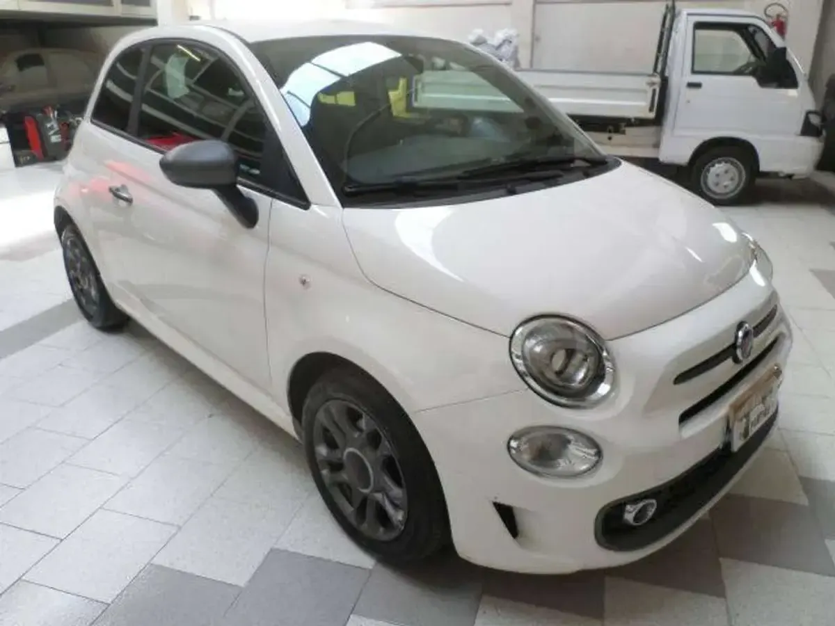 Usata Fiat 500 Sport 69 CV (50 kW) 2018 Bianco Utilitaria