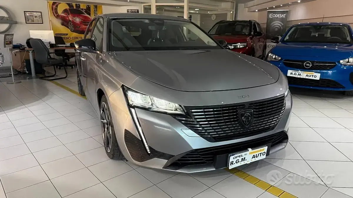Usata Peugeot 308 Allure 131 CV (96 kW) 2022 Grigio Berlina