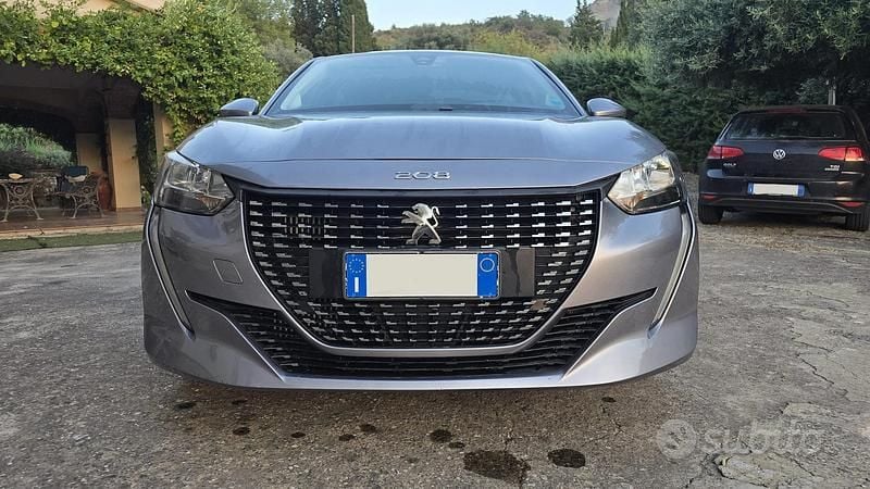 Usata Peugeot 208 Allure 75 CV (55 kW) 2020 Grigio Utilitaria