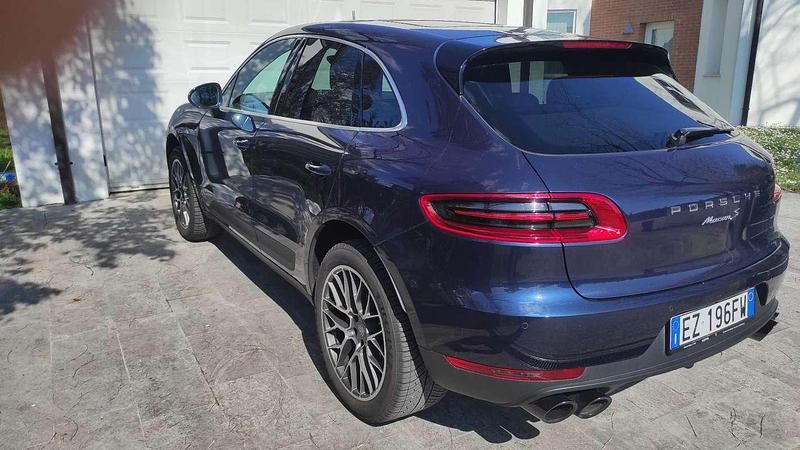 Usata Porsche Macan 250 CV (183 kW) 2015 Blu/azzurro SUV