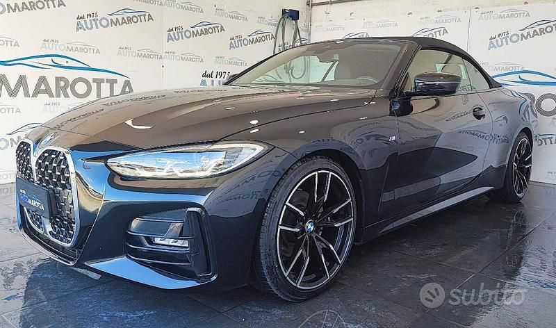 Usata BMW 420 M Sport 190 CV (139 kW) 2021 Nero Cabrio
