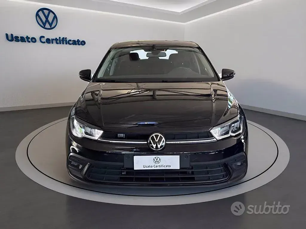 Usata VW Polo Life 95 CV (69 kW) 2023 Nero Utilitaria