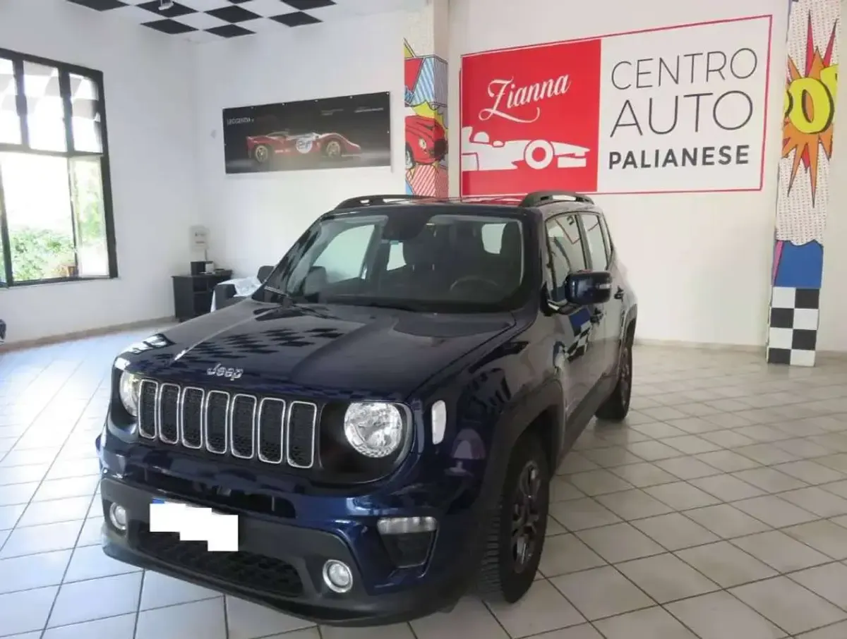 Usata Jeep Renegade Limited 131 CV (96 kW) 2021 Blu/azzurro SUV