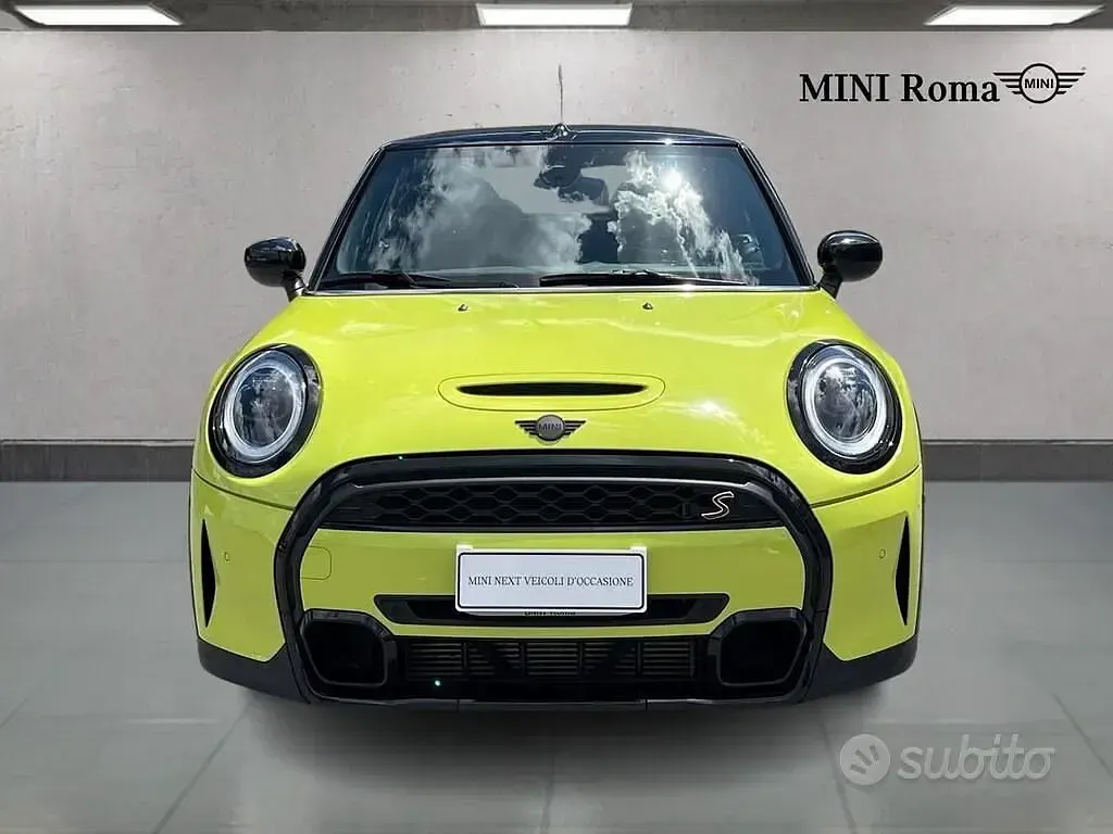 Usata Mini Cooper S Cabriolet 178 CV (130 kW) 2022 Zesty yellow Cabrio
