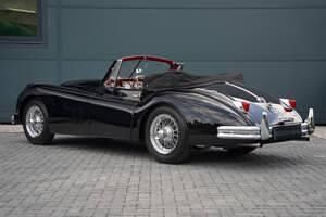 Usata Jaguar XK 193 CV (141 kW) 1956 Nero Cabrio