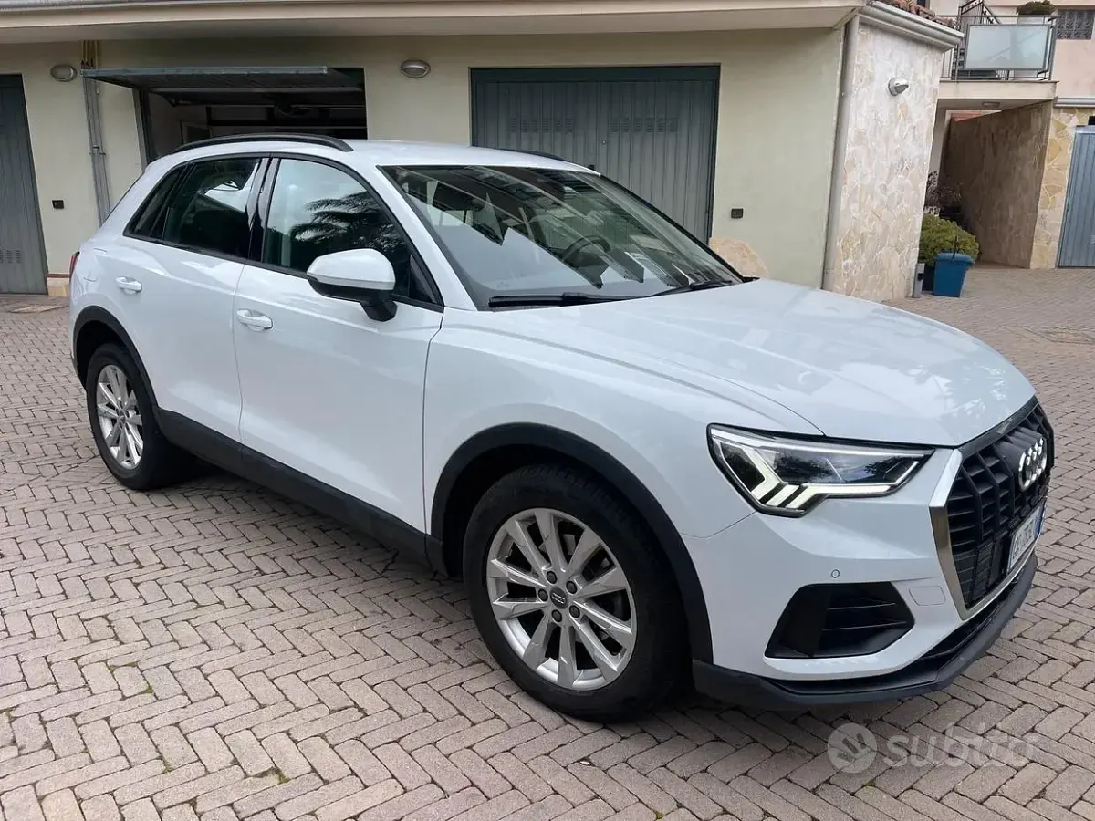 Usata Audi Q3 Advanced Plus 150 CV (110 kW) 2020 Bianco SUV
