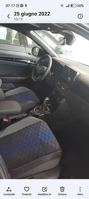 Usata VW T-Roc R 300 CV (220 kW) 2022 Nero SUV