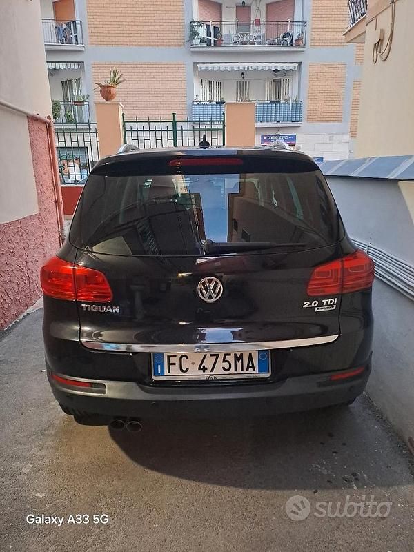 Usata VW Tiguan 150 CV (110 kW) 2016 Nero SUV