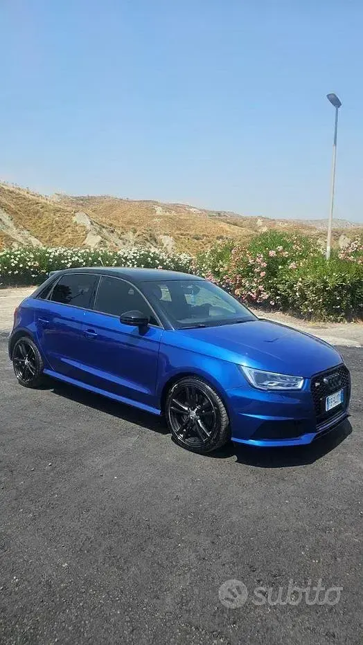 Usata Audi S1 231 CV (169 kW) 2016 Bluazzurro Utilitaria