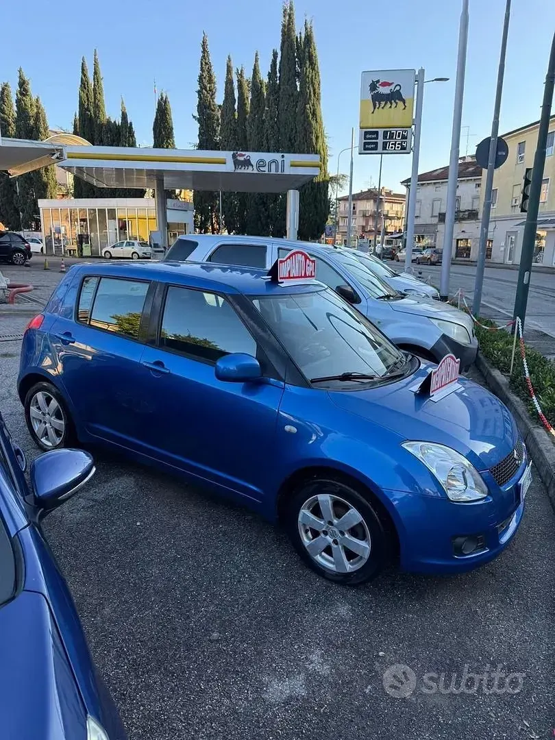 Usata Suzuki Swift GL 92 CV (67 kW) 2010 Blu Utilitaria