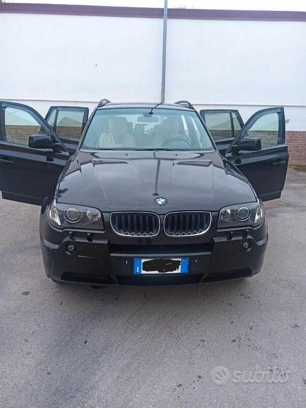 Usata BMW X3 150 CV (110 kW) 2005 Nero SUV