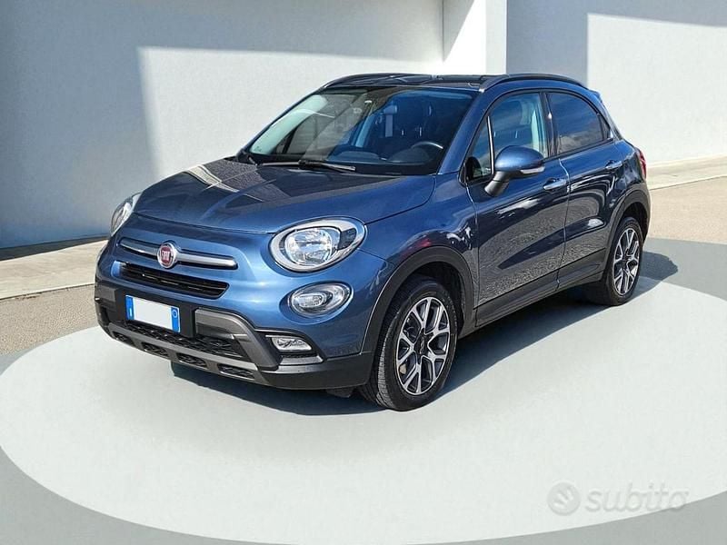 Usata Fiat 500X Cross 120 CV (88 kW) 2018 Blu SUV