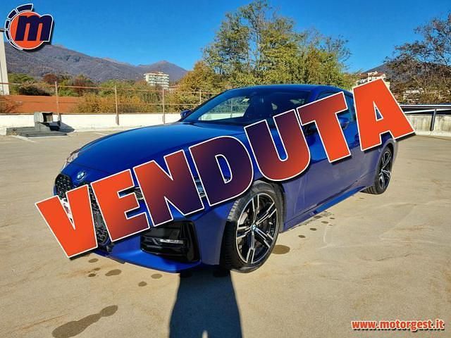 Usata BMW 420 M Sport 184 CV (135 kW) 2021 Blu Coupé