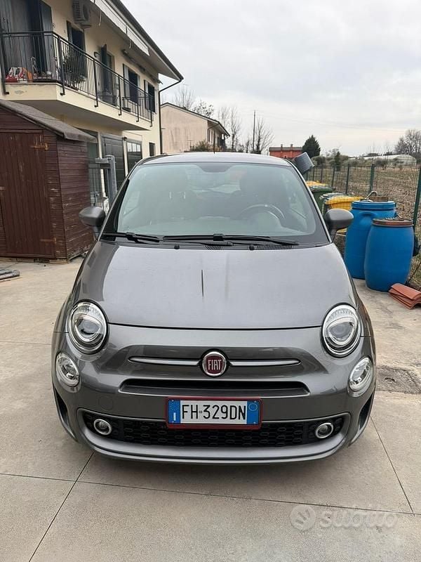 Usata Fiat 500S Sport 95 CV (69 kW) 2017 Grigio Utilitaria