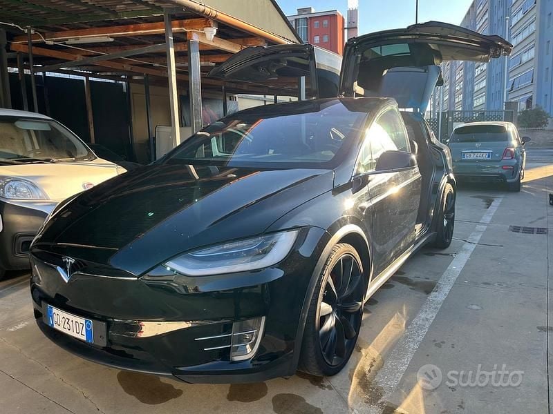 Usata Tesla Model X Performance 573 kW (780 CV) 2020 Nero SUV