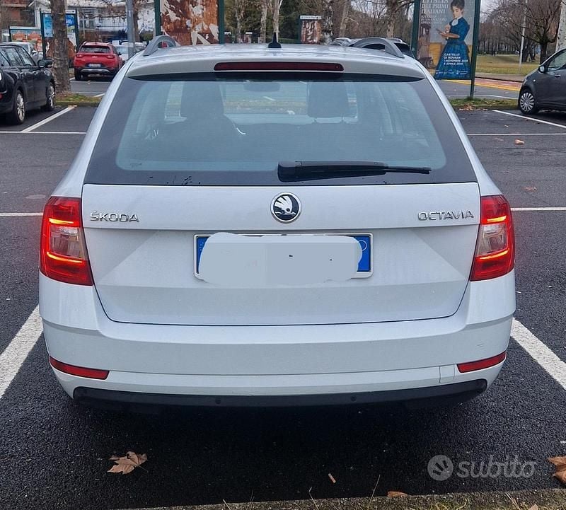 Usata Skoda Octavia 150 CV (110 kW) 2019 Bianco Station wagon