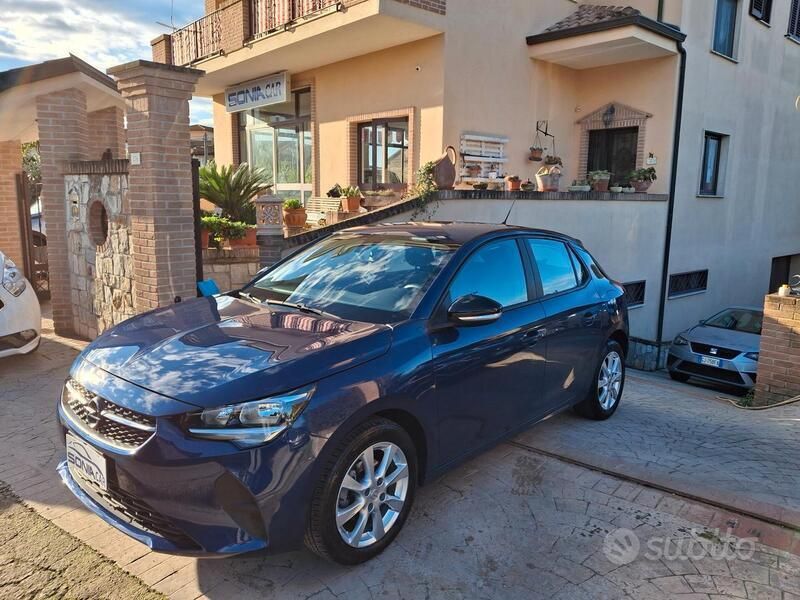 Usata Opel Corsa Elegance 75 CV (55 kW) 2021 Blu Berlina
