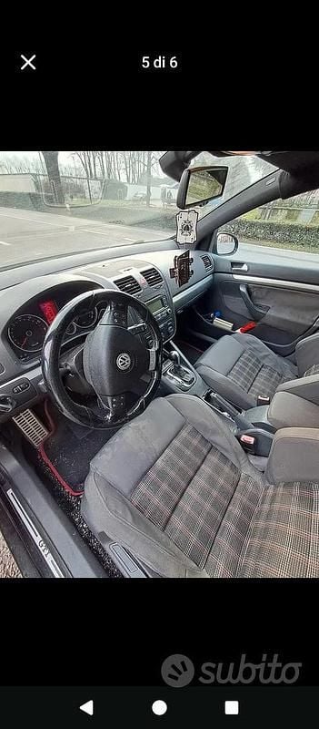 Usata VW Golf IV GTI 200 CV (147 kW) 2006 Nero Berlina